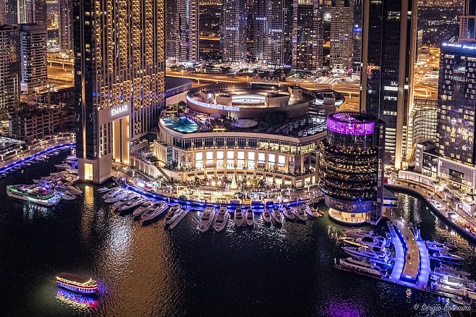 Dubai Mall at Night